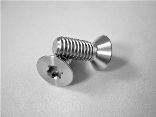 M6-1 x 15mm Torx Countersunk Screw