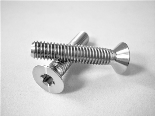 M6-1 x 30mm Torx Countersunk Screw