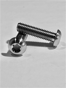 M8-1.25 x 30mm Torx Button Head Socket Screw