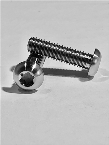 M8-1.25 x 30mm Torx Button Head Socket Screw